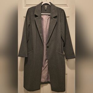 Worthington Charcoal Trench Coat